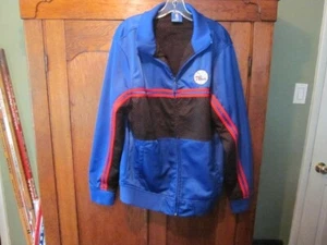 Philadelphia 76ers NBA Warmup Track Jacket UNK Blue Label Sz L - Picture 1 of 6
