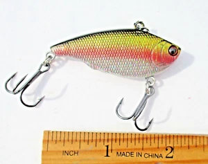 1pc RAINBOW TROUT 1/3oz Lipless CRANKBAIT Bass Fishing Lures Trap Rattle Baits - Picture 1 of 4