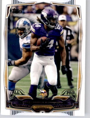 2014 Topps All Pro Cordarrelle Patterson NFL PWE Base Card Vikings #36 - Image 1 of 2