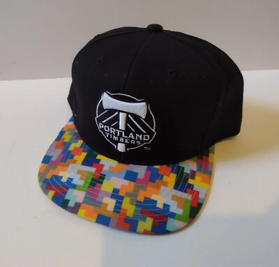 Portland Timbers "Tetris Brim" Cap: Adult Snapback - Image 1 of 3