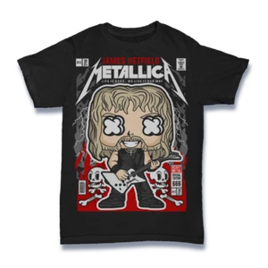 Metallica T Shirt KIds Cartoon  - Picture 1 of 1