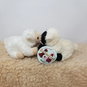 Aurora Smoochies Lambs Kissing Magnetic NWT New See Pics - Picture 1 of 4