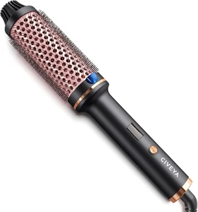 Thermal Brush 1.5 Inch, Temp Adjustable Heated round Brush, Ionic Thermal round - Picture 1 of 12