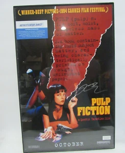 Pulp Fiction Bestes Bild 1994 Sammler Mini Poster Signierter Rahmen Echtheitszertifikat - Bild 1 von 4