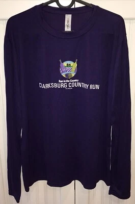Camiseta Clarksburg Country Run 2023 manga larga ajuste seco carrera talla mediana Foto 1 de 4