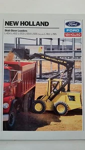 Ford New Holland Skid Steer Dealer's Brochure Lot - Picture 1 of 7