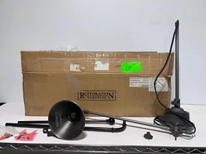 RESTORATION HARDWARE SCONCE / LAMP 1900S MACHINIST NEW in BOX - Picture 1 of 15