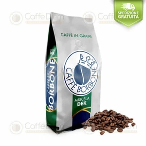 Caffè Borbone Bar Grani Chicchi Tostati DECAFFEINATO DEK DEC 6Kg -100% ORIGINALE - Imagen 1 de 7