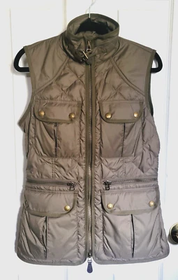 De colección Ralph Lauren Polo Deportivo Abajo Chaleco Puffer Caza Ecuestre Safari S Foto 1 de 4