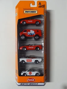 2000 MATCHBOX - COC-COLA - 5-PACK SET EXCLUSIVE DESIGNS VHTF - Picture 1 of 1