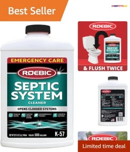 32 Oz Eco-Friendly Septic System Treatment – Prevent Clogs & Restore Tanks - Picture 1 of 8