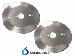 80 mm KEBAB MASCHINENKLINGEN x 2 BOGEN GURDEN TOPLINE DONER FLEISCHSCHNEIDER SCHNEIDER - Bild 1 von 1