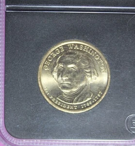 Estate Find 2007- George Washington First President Dollar!! #B44542 - Picture 1 of 2