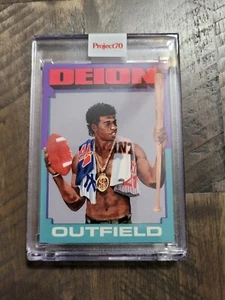 2021 Topps Project70 #300 Deion Sanders / 1422 / Jacob Rochester - Bild 1 von 2