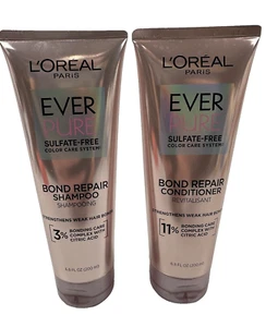 (2) L'Oreal Paris Everpure Bonding Strengthening Conditioner + Shampoo - Picture 1 of 5