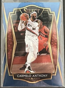 2020-21 Panini Select Premier Blue #132 Carmelo Anthony - Blazers - Picture 1 of 1