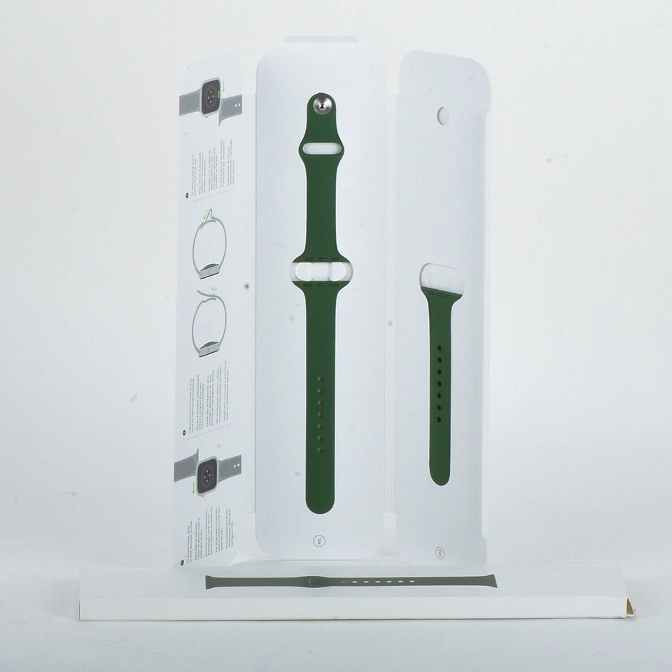 Correa deportiva genuina Apple iWatch 38 mm 40 mm 41 mm serie 3 4 5 6 7 8 9 SE - trébol Foto 1 de 4