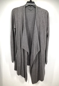 EUC Barefoot Dreams Cardigan L/XL Cozy Chic Lite style 903 carbon - Picture 1 of 6