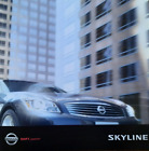 Japanese Text Nissan Skyline Car Sales Brochure From Japan, 2005