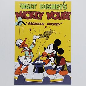 Mickey Mouse Postcard True Original 90 Years of Magic Disney Donald Duck Korea