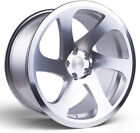 Alloy Wheels 19 3Sdm 006 Silver Polished Face For Merc Cl Class C140 92 99
