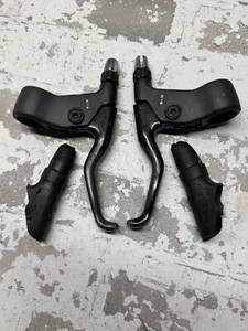 Vintage Shimano Deore XT BL-M733 Brake Levers and Hoods Cantilever SLR Japan - Picture 1 of 8