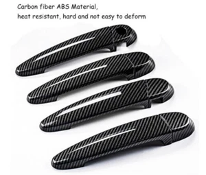 Carbon Fiber Door Handle Covers For E90 E91 E92 E93 E36 F30 F31 Sedan 2016 - Picture 1 of 6