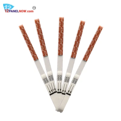 [Paquete de 25] Tiras reactivas de medicamentos PCP/fenciclidina | Lectura instantánea - Resultados en 10 minutos Foto 1 de 4