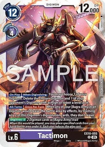 Tactimon EX10-055 R Rare Sinister Order NM - Picture 1 of 1
