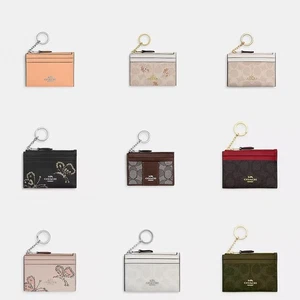 Neu mit Etikett Coach Mini schmale Ausweisetui - Bild 1 von 50