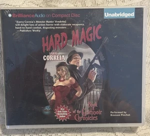 Hard Magic by Correia, Audiobook Compact Disc CD -Book 1 Grimnoir Chronicles - Foto 1 di 4