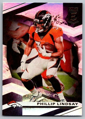 2019 Panini Obsidian Phillip Lindsay Denver Broncos #44 - Image 1 of 2