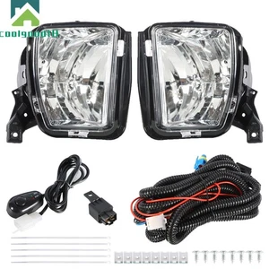 Pair Front Bumper Fog Lights Lamps Fit For Dodge RAM 1500 2013-2018 Right&Left - Picture 1 of 16