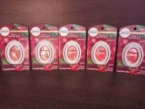 5X Febreze Odor Fighter Small Spaces Air Freshener Cranberry Limited Edition - Picture 1 of 3