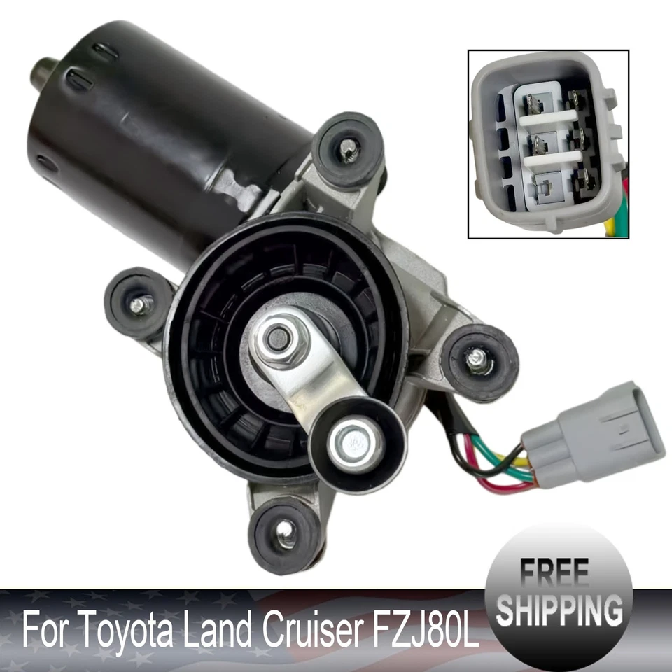 85110-60111 For Toyota Land Cruiser FZJ80L LHD Windshield Wiper Motor US Stock Foto 1 de 4
