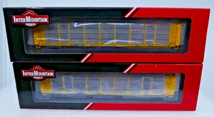 2 x Fox Valley Intermountain N BNSF Bi-Level Auto-Rack Car 940296 & 603026 - Bild 1 von 3