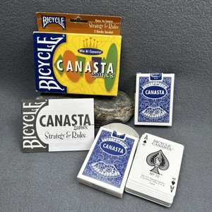 Vintage 2000 Bicycle Playing Cards Canasta Games Card Game Made In USA - Picture 1 of 6