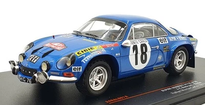 Ixo 1/24 Scale 24RAL007A - Alpine Renault A110 #18 Andruet Rally 1973 - Image 1 of 4