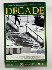 Decade VHS Snowboarding Video Snowboard Mack Dawg Productions Brian Thien 1998 - Picture 1 of 8