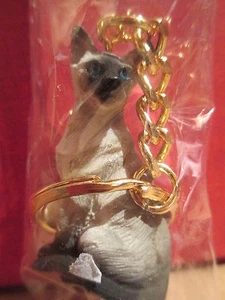 siamese  cat  key chain  great gift for  new pet , home - Picture 1 of 2