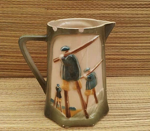 Ancien pichet en barbotine style Saint Clement french antique pottery - Picture 1 of 2