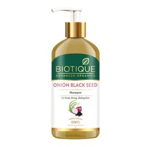 Biotique Onion Black Seed Shampoo For Fresh Strong And Shining Hair 300 ml - Picture 1 of 2