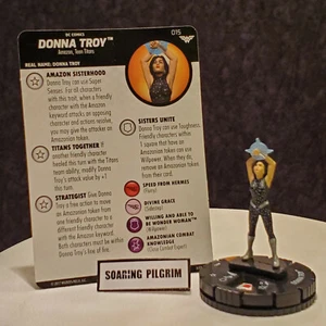DONNA TROY - 015 - CHASE Wonder Woman Gravity Feed Heroclix Set #15 - Foto 1 di 1
