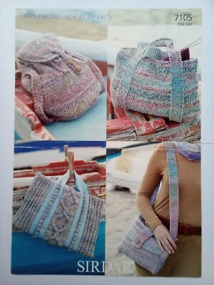 Sirdar - Ladies Bags - Knitting Pattern - Image 1 of 3