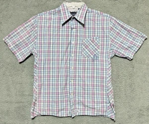 English Laundry Elegant Arrogant Shirt Mens Large Embroidered Commuter Pockets - Picture 1 of 17