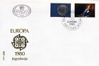 Jugosławia 1828-29 FDC, CEPT 1980-Znaczące Persénities