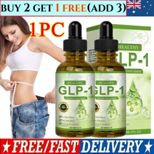 30ml GLP-1 Herbal Weight Loss Fat Burner Drops Diet Supplement Slimming Drops - Foto 1 di 11
