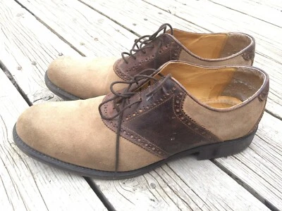 Zapatos Stafford de cuero con cordones puntas de ala Oxford talla 12M para hombre’s Foto 1 de 4