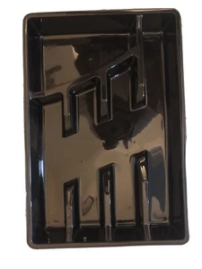New Black Silverware Flatware Utensil Cutlery Tray Organizer - Picture 1 of 3