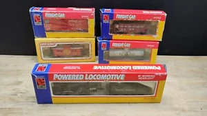 HO Scale Life-Like Iron Horse 0-4-0 Loco & Tender 3179 Union Pacific  3 Cars MIB - Picture 1 of 13